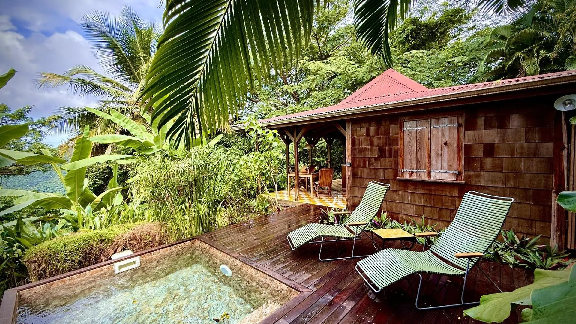 ***** Guest house Habitation Cafeiere Samana Beausejour - Guesthouse Pointe-Noire Guadeloupe
