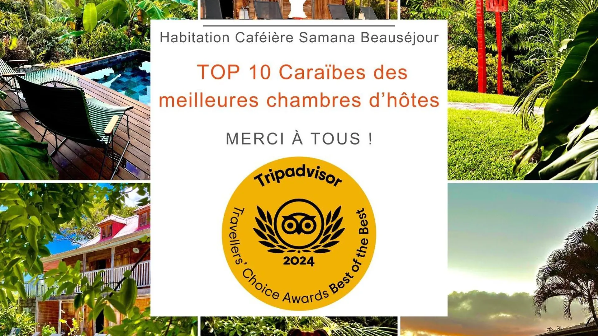 Maison d'hôtes Habitation Caféière Samana Beauséjour Pointe-Noire